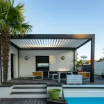 Une pergola bioclimatique
