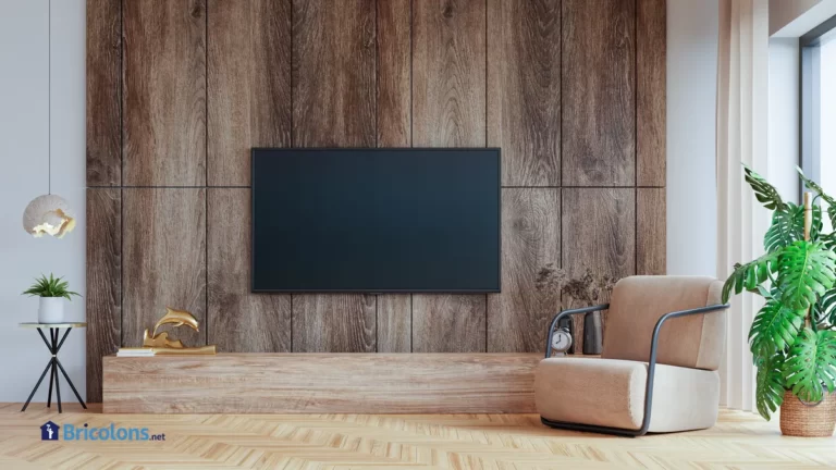 Une salle de télévision moderne.