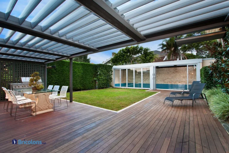 Une pegola dans une belle maison.